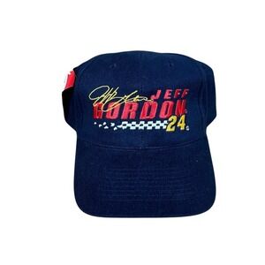 Jeff Gordon #24‎ NASCAR Chase Authentics Hat Cap Blue Strapback